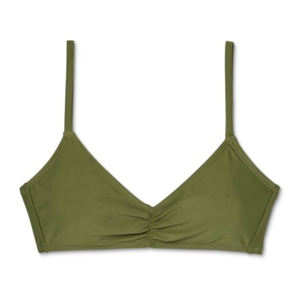 Xhilaration Olive Bikini Top